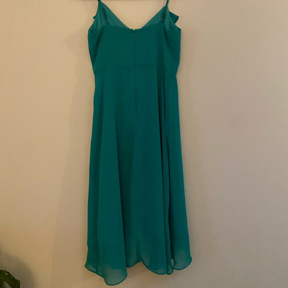 Ruffled Green Kenzie Dress